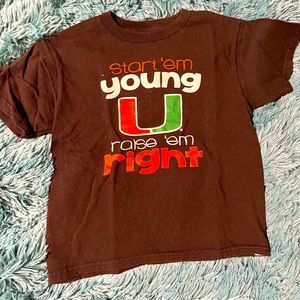 Kids Miami shirt! Size 6.